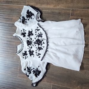 Zara cottagecore top